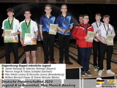 Foto des Albums: Fotoalbum 2 von den Deutschen Meisterschaften 2024 der Jugend A (U14) in Brunnthal, Max Munich Bowling