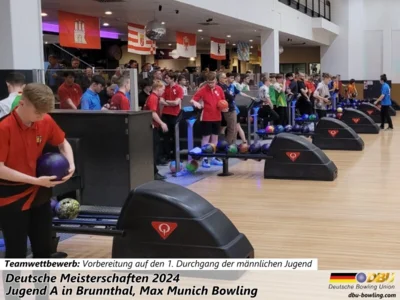 Foto des Albums: Fotoalbum 3 von den Deutschen Meisterschaften 2024 der Jugend A (U14) in Brunnthal, Max Munich Bowling