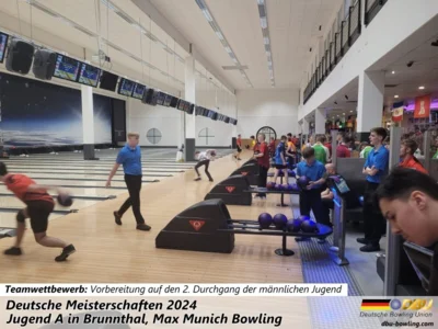 Foto des Albums: Fotoalbum 4 von den Deutschen Meisterschaften 2024 der Jugend A (U14) in Brunnthal, Max Munich Bowling