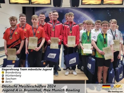 Foto des Albums: Fotoalbum 4 von den Deutschen Meisterschaften 2024 der Jugend A (U14) in Brunnthal, Max Munich Bowling
