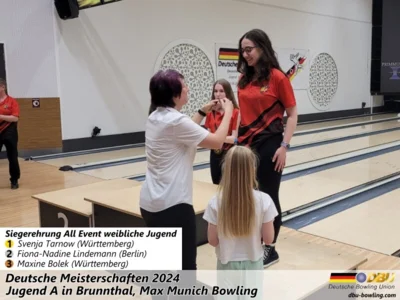 Foto des Albums: Fotoalbum 4 von den Deutschen Meisterschaften 2024 der Jugend A (U14) in Brunnthal, Max Munich Bowling