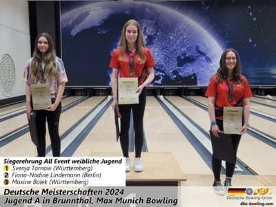 Foto des Albums: Fotoalbum 4 von den Deutschen Meisterschaften 2024 der Jugend A (U14) in Brunnthal, Max Munich Bowling