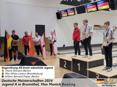 Foto des Albums: Fotoalbum 4 von den Deutschen Meisterschaften 2024 der Jugend A (U14) in Brunnthal, Max Munich Bowling