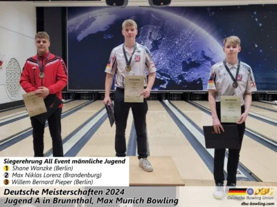 Foto des Albums: Fotoalbum 4 von den Deutschen Meisterschaften 2024 der Jugend A (U14) in Brunnthal, Max Munich Bowling