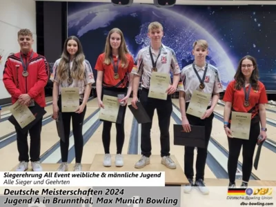 Foto des Albums: Fotoalbum 4 von den Deutschen Meisterschaften 2024 der Jugend A (U14) in Brunnthal, Max Munich Bowling