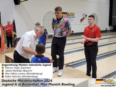 Foto des Albums: Fotoalbum 5 von den Deutschen Meisterschaften 2024 der Jugend A (U14) in Brunnthal, Max Munich Bowling