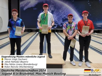 Foto des Albums: Fotoalbum 5 von den Deutschen Meisterschaften 2024 der Jugend A (U14) in Brunnthal, Max Munich Bowling