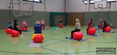 Vorschaubild: Impressionen aus den Workshops - Rücken fit