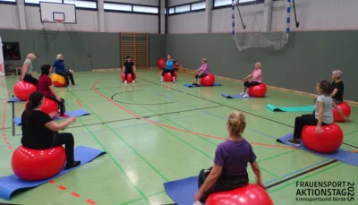 Vorschaubild: Impressionen aus den Workshops - Rücken fit