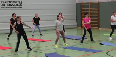 Vorschaubild: Impressionen aus den Workshops - Bauch, Beine, Po