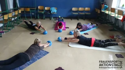 Vorschaubild: Impressionen aus den Workshops - Pilates