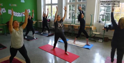 Vorschaubild: Impressionen aus den Workshops - Yoga