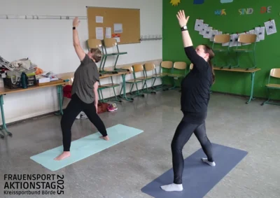Vorschaubild: Impressionen aus den Workshops - Yoga