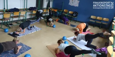 Vorschaubild: Impressionen aus den Workshops - Pilates