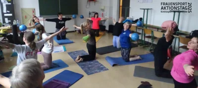 Vorschaubild: Impressionen aus den Workshops - Pilates
