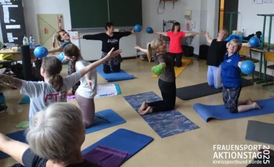 Vorschaubild: Impressionen aus den Workshops - Pilates