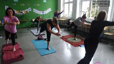 Vorschaubild: Impressionen aus den Workshops - Yoga