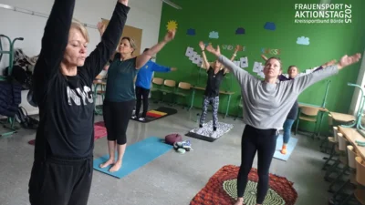 Vorschaubild: Impressionen aus den Workshops - Yoga