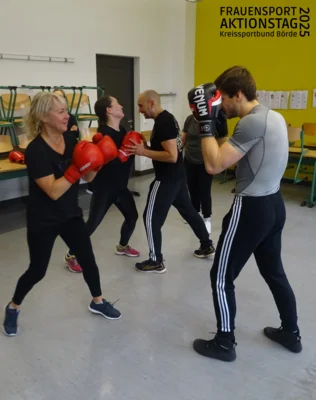 Vorschaubild: Impressionen aus den Workshops - Fitness-Boxen