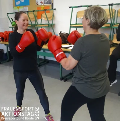Vorschaubild: Impressionen aus den Workshops - Fitness-Boxen