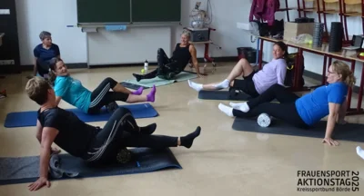 Vorschaubild: Impressionen aus den Workshops - Faszientraining