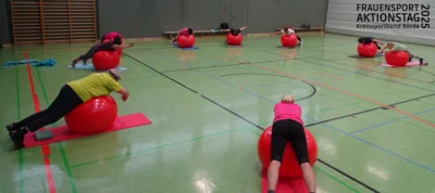 Vorschaubild: Impressionen aus den Workshops - Rücken fit