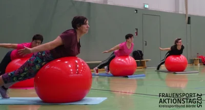 Vorschaubild: Impressionen aus den Workshops - Rücken fit