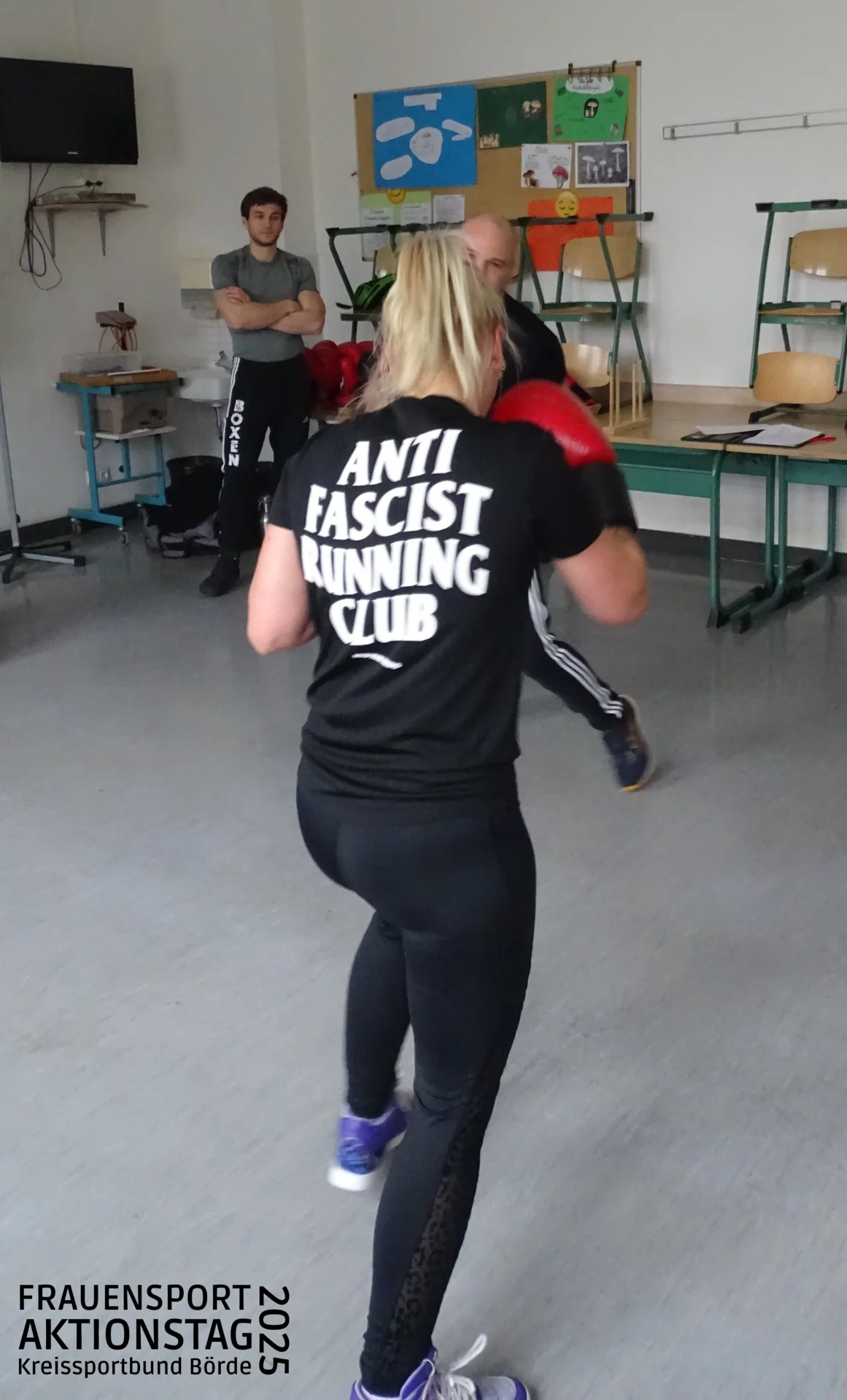 Bild: Impressionen aus den Workshops - Fitness-Boxen