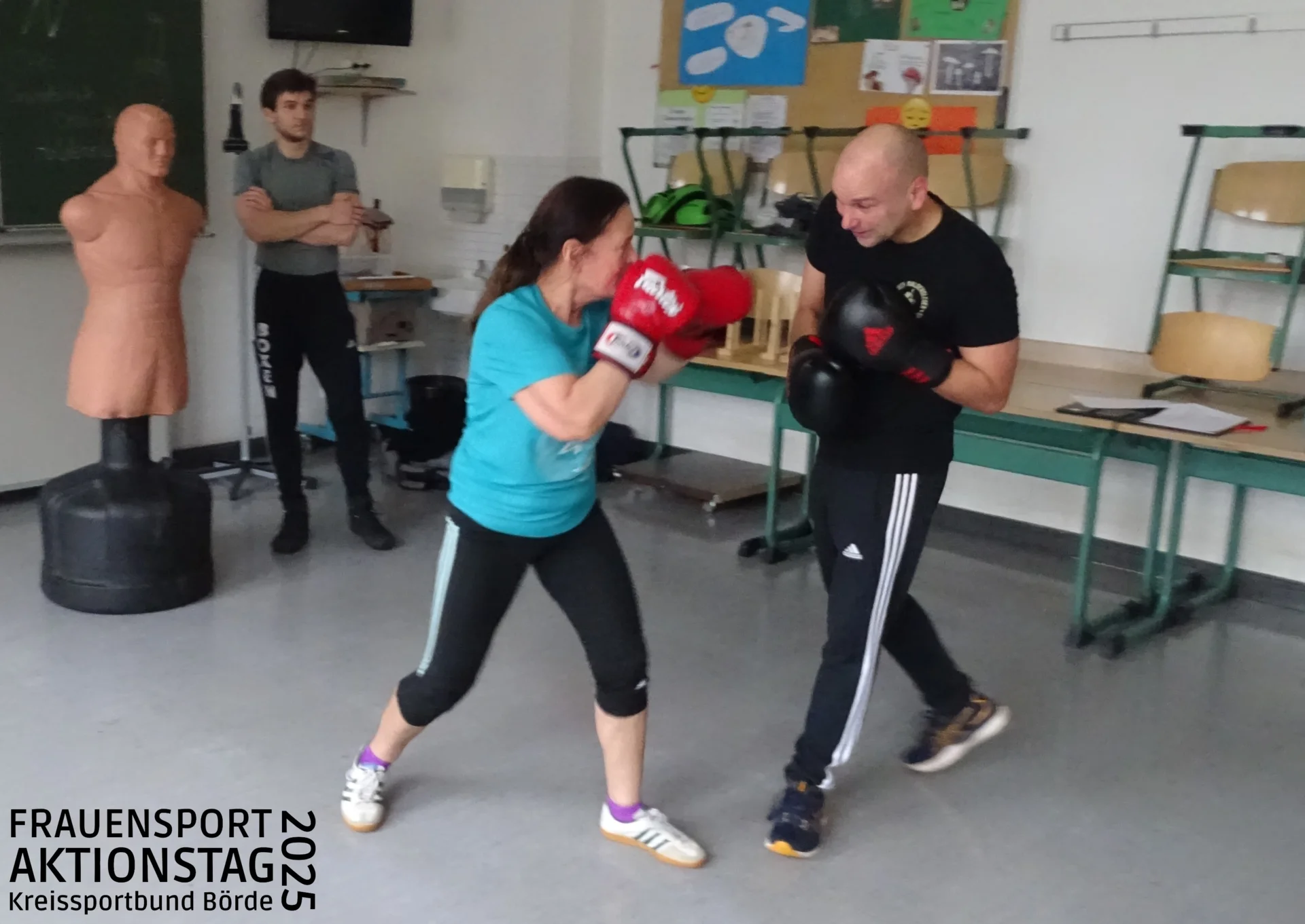 Bild: Impressionen aus den Workshops - Fitness-Boxen