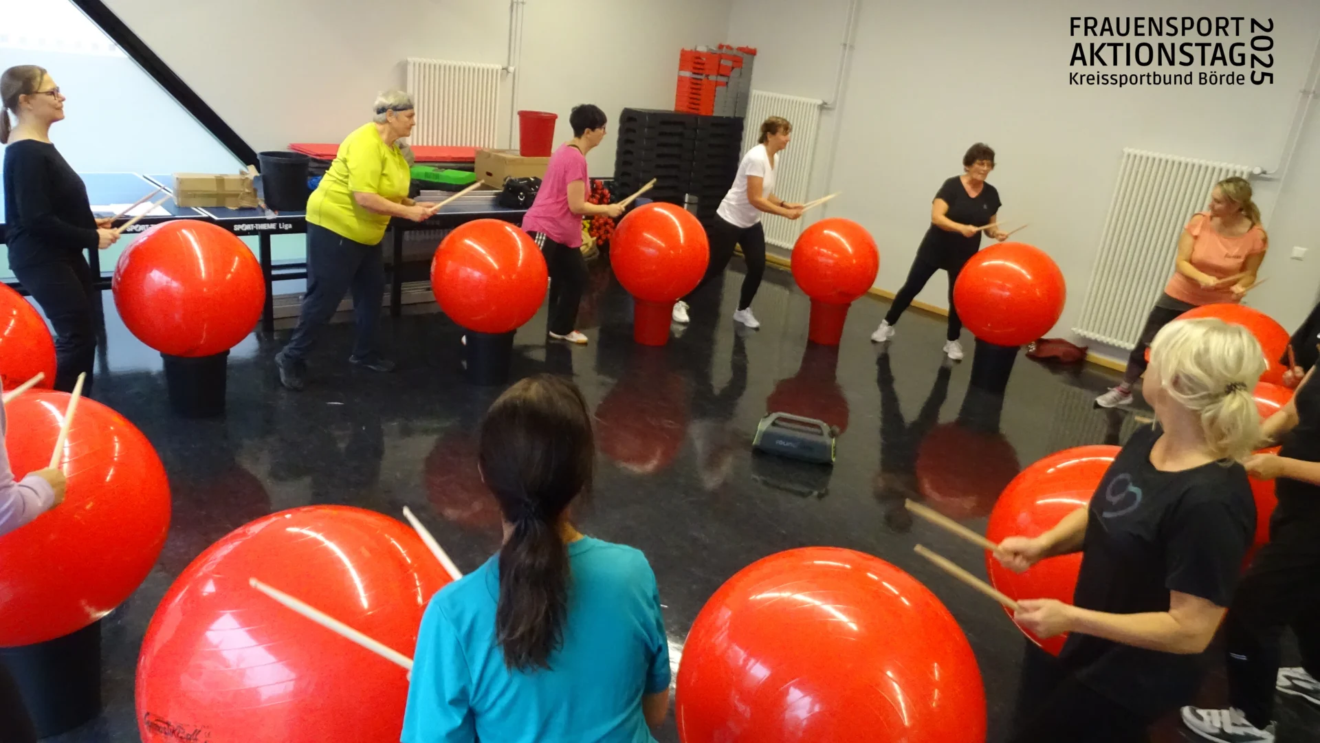 Bild: Impressionen aus den Workshops - Drums & Sticks