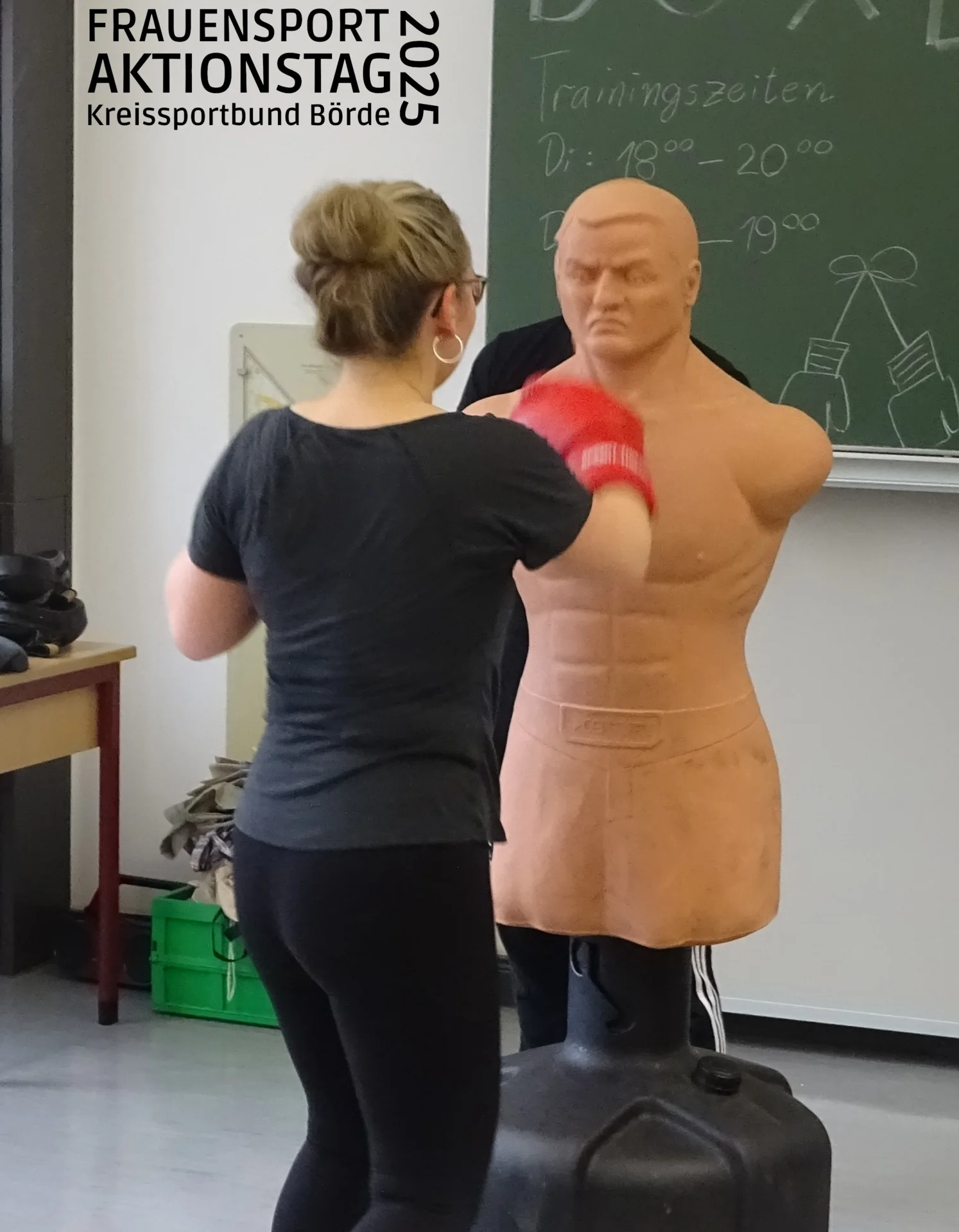 Bild: Impressionen aus den Workshops - Fitness-Boxen
