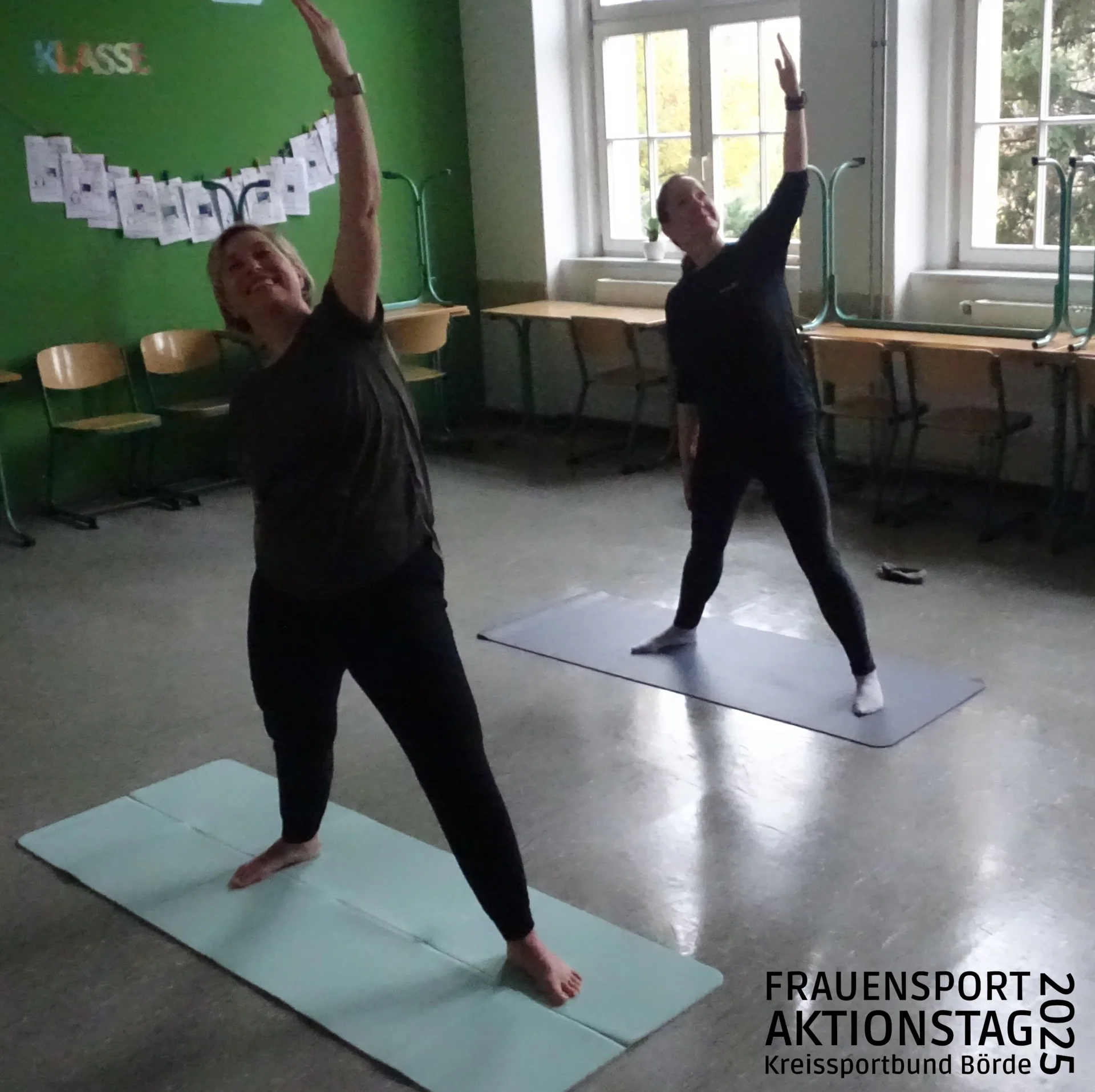 Bild: Impressionen aus den Workshops - Yoga
