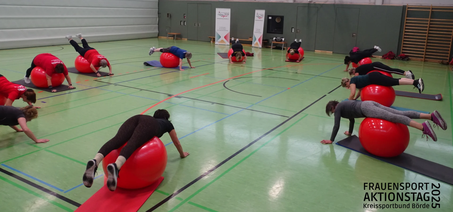 Bild: Impressionen aus den Workshops - Rücken fit