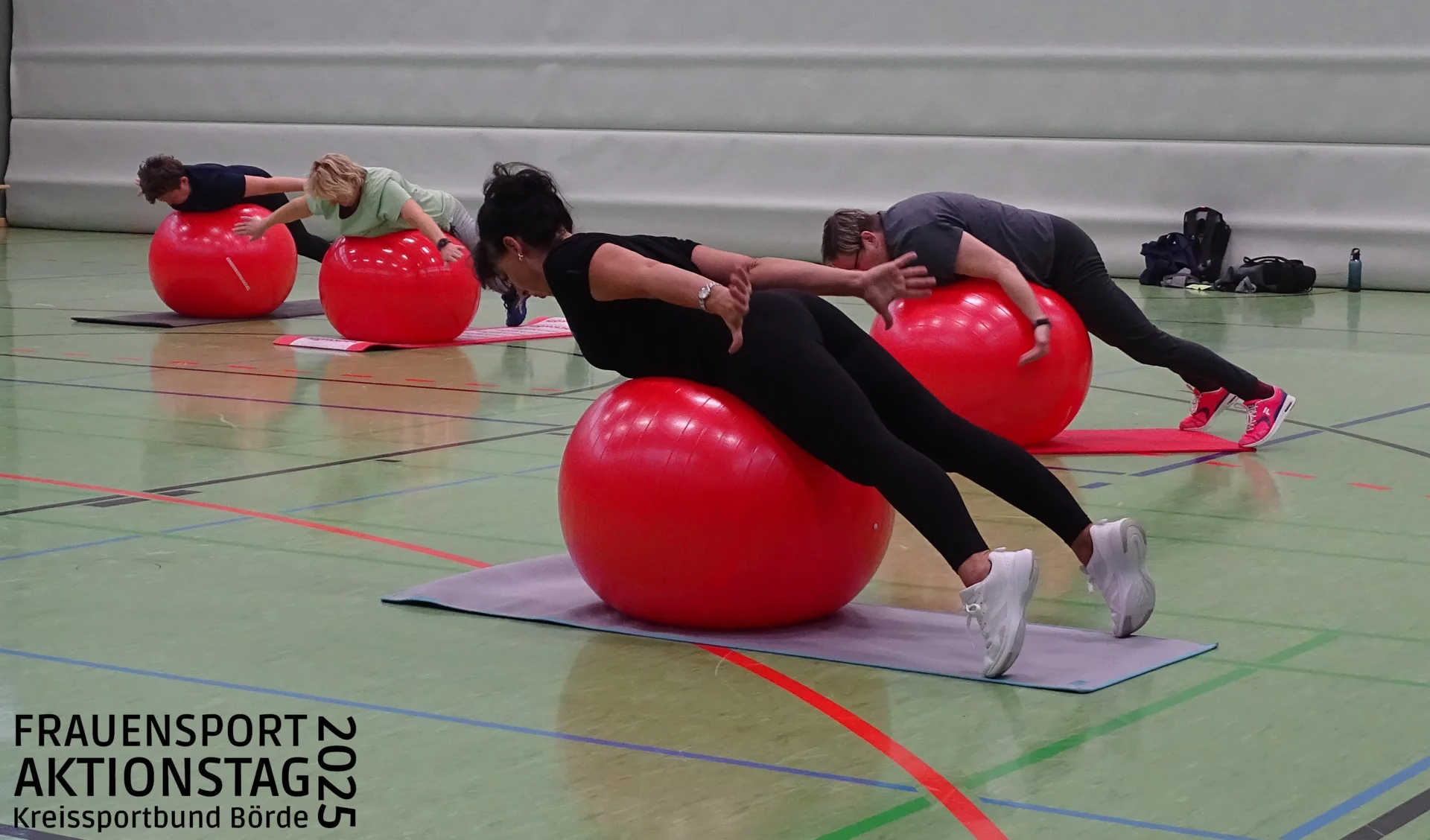 Bild: Impressionen aus den Workshops - Rücken fit