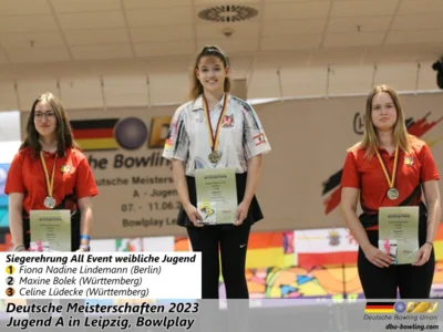Foto des Albums: Fotoalbum 4 von den Deutschen Meisterschaften 2023 der Jugend A (U14) in Leipzig, Bowl-Play