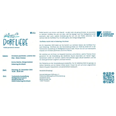 Foto des Albums: Dorfliebe macht Halt in Doberlug-Kirchhain!