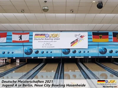 Foto des Albums: Fotoalbum von den Deutschen Meisterschaften 2021 der Jugend A (U14) in Berlin, Neue City Bowling Hasenheide
