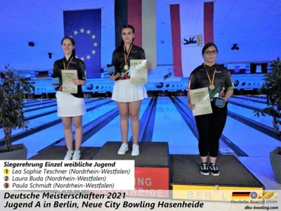 Foto des Albums: Fotoalbum von den Deutschen Meisterschaften 2021 der Jugend A (U14) in Berlin, Neue City Bowling Hasenheide