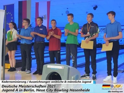 Foto des Albums: Fotoalbum von den Deutschen Meisterschaften 2021 der Jugend A (U14) in Berlin, Neue City Bowling Hasenheide