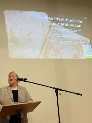 Foto des Albums: Vortrag Angela Schlenkrich: Marktbücher Zusmarshausen
