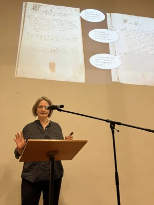 Foto des Albums: Vortrag Angela Schlenkrich: Marktbücher Zusmarshausen