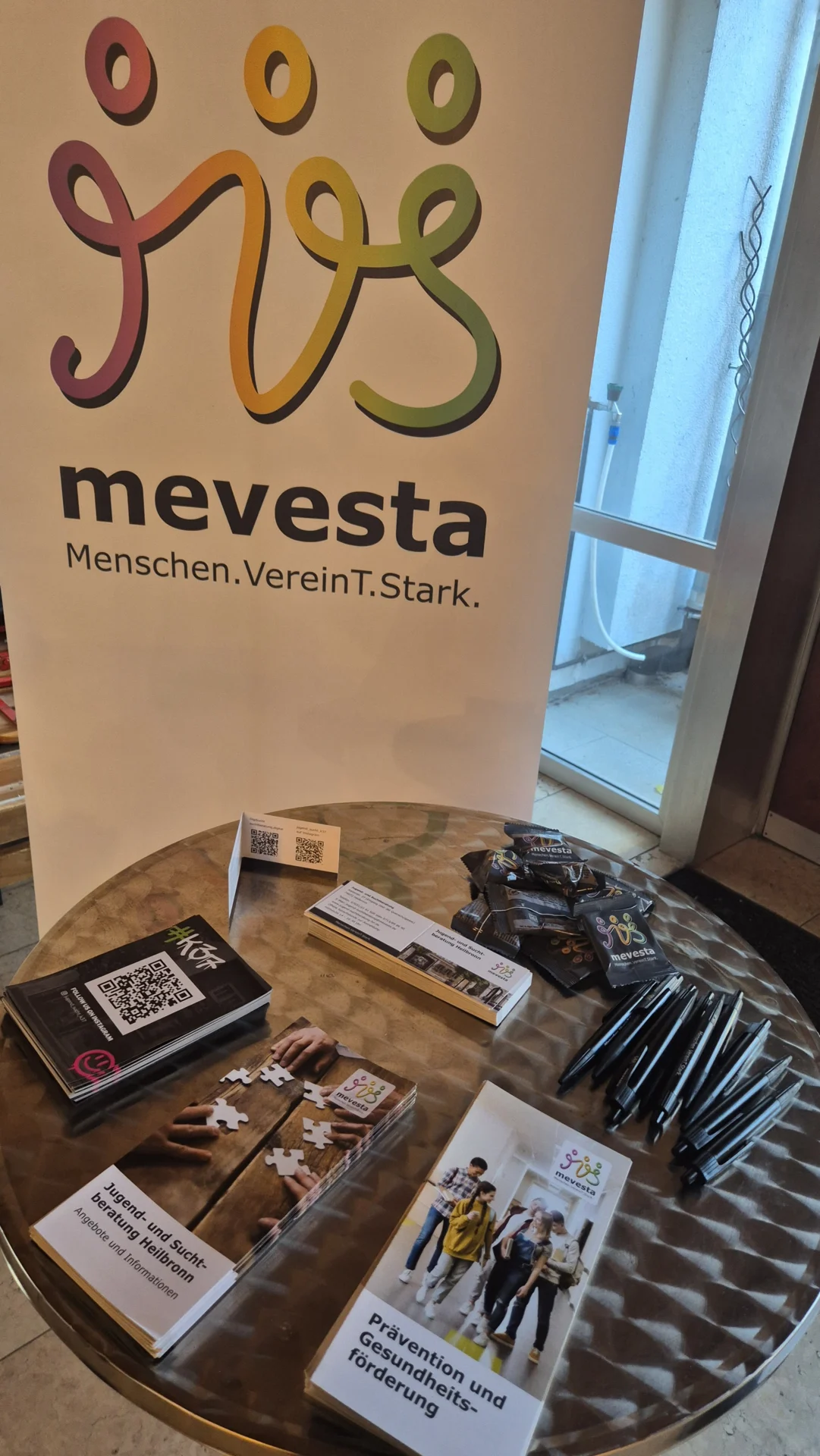Bild: Stand der Jugend- und Suchtberatung