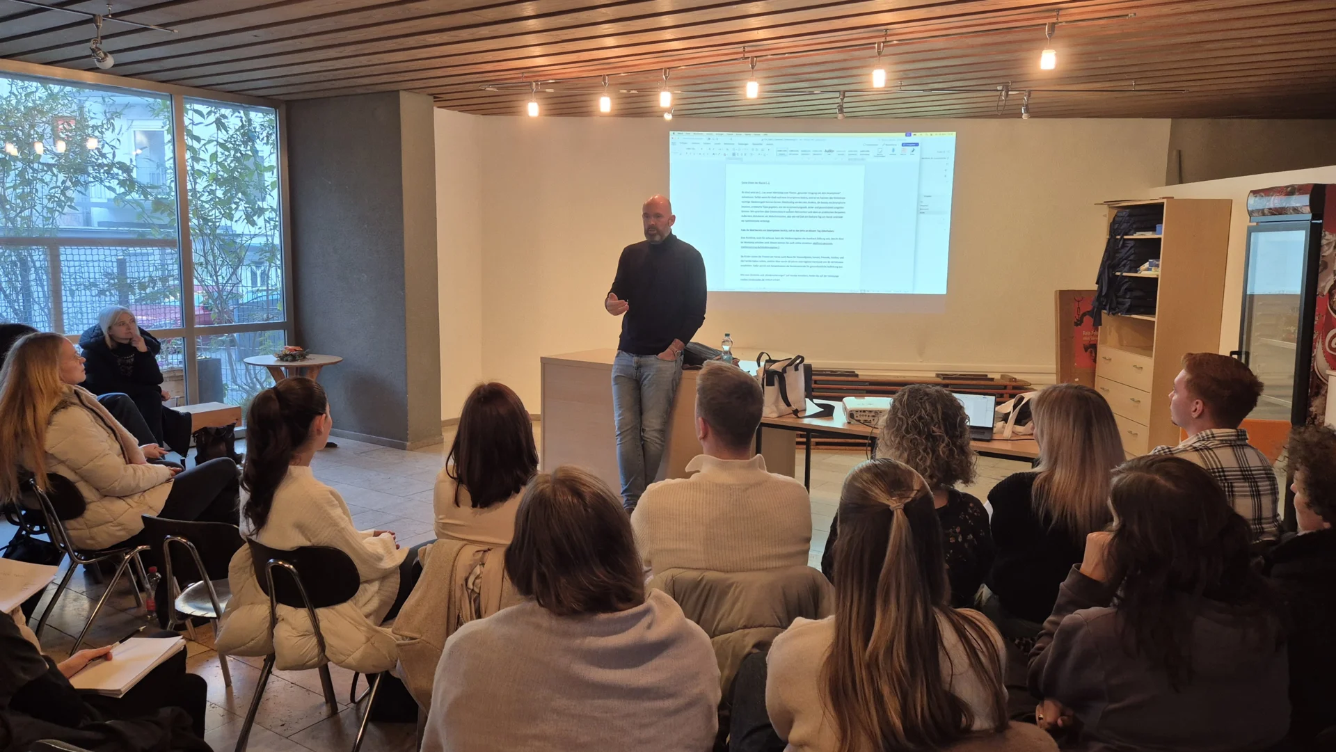 Bild: Breakout Session Herr Beisel