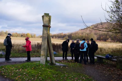 Pause am Schachtweg  (Bild vergr&ouml;&szlig;ern)
