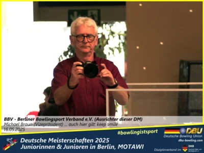 Foto des Albums: Fotoalbum 1 von den Deutschen Meisterschaften 2025 der Juniorinnen & Junioren (U23) in Berlin, Bowlingcenter MOTAWI