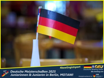 Foto des Albums: Fotoalbum 1 von den Deutschen Meisterschaften 2025 der Juniorinnen & Junioren (U23) in Berlin, Bowlingcenter MOTAWI