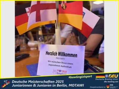 Foto des Albums: Fotoalbum 1 von den Deutschen Meisterschaften 2025 der Juniorinnen & Junioren (U23) in Berlin, Bowlingcenter MOTAWI