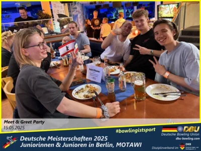 Foto des Albums: Fotoalbum 1 von den Deutschen Meisterschaften 2025 der Juniorinnen & Junioren (U23) in Berlin, Bowlingcenter MOTAWI