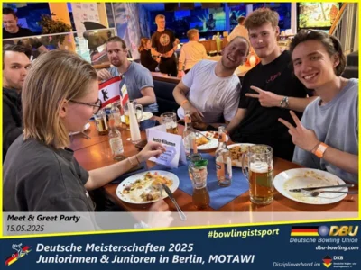 Foto des Albums: Fotoalbum 1 von den Deutschen Meisterschaften 2025 der Juniorinnen & Junioren (U23) in Berlin, Bowlingcenter MOTAWI