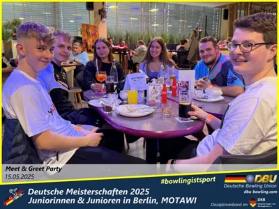 Foto des Albums: Fotoalbum 1 von den Deutschen Meisterschaften 2025 der Juniorinnen & Junioren (U23) in Berlin, Bowlingcenter MOTAWI